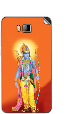 

instyler STICKER-23288 Lava Iris 406q Mobile Skin(Multicolor)