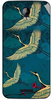 Snooky Intex Aqua Q1 Mobile Skin(Blue)