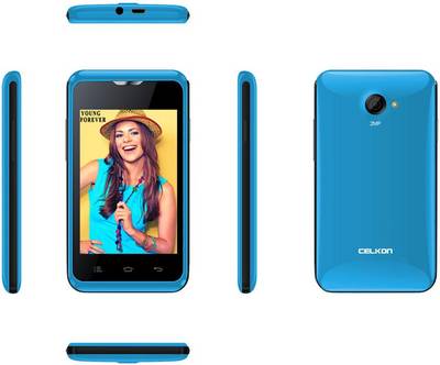 Celkon Campus A359 Light Blue (Light Blue, 512 MB) 