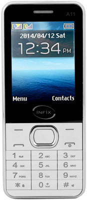 

Infix A-11 Dual Sim Multimedia 2.4 Inches(White)