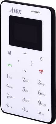 AIEK X6 Credit Card Size