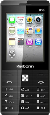 

Karbonn K59 Dual Sim - Black & Yellow(Black)