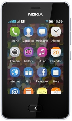 Nokia Asha 501 (White, 128 MB)