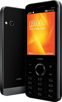 Lava Spark Icon X (Black & Grey) 