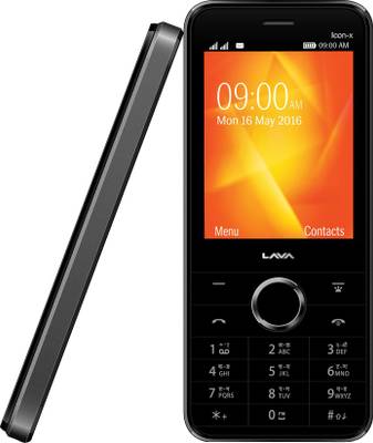 Lava Spark Icon X (Black & Grey) 