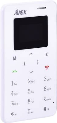 AIEK X6 Credit Card Size