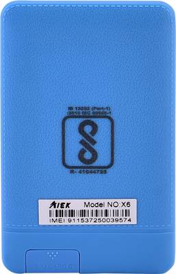 AIEK X6 Credit Card Size