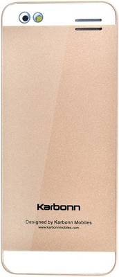 Karbonn K-phone (White + Champagne) 