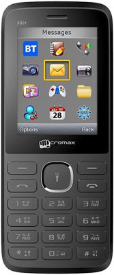 

Micromax WITH CHARGER & EARPHONE(Black)