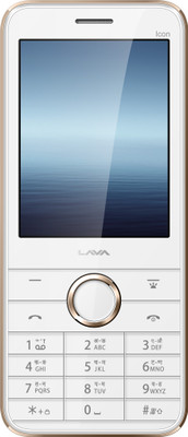 

Lava SPARK ICON(White & Gold)