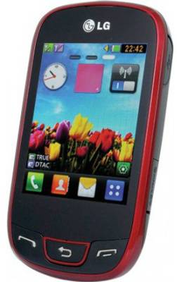 LG T515 (Wine Red, 50 MB) 