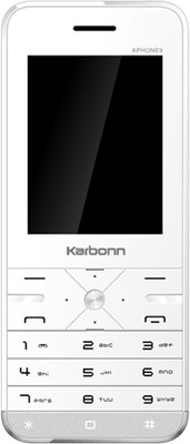 

Karbonn K Phone 9 Dual Sim - White & Silver(Silver)