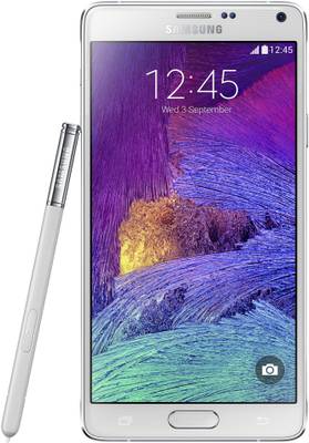 Samsung Galaxy Note 4 (Frost White, 32 GB) 