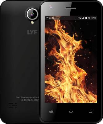 Lyf Flame 2 (Black, 8 GB) 