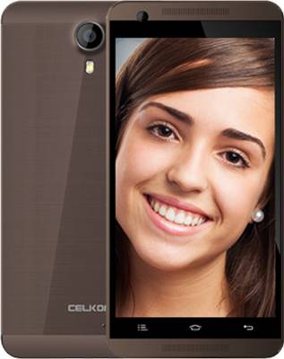Celkon Millennia Me Q54 Plus Dual Sim (Brown, 1 GB)