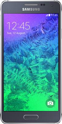 Samsung Galaxy Alpha (Charcoal Black, 32 GB) 