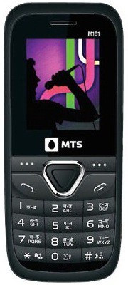 

MTS ALL GSM SIM PHONE(Black)