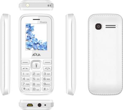 Aqua Phoenix - Dual SIM Basic Mobile Phone (Blue) 