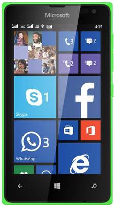 Microsoft Lumia 435 (Bright Green, 8 GB)