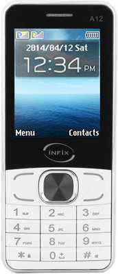

Infix A-12 Dual Sim Multimedia 2.4 Inches(White)