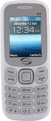 

Infix N-4 Dual Sim Multimedia 2.4 Inches(White)