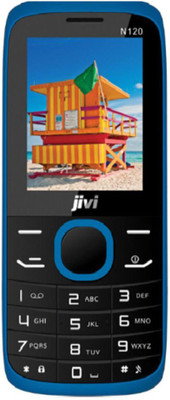 

JIVI N120 Without Charger and Hands-free(Black & Blue)