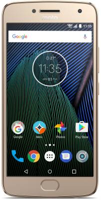 Moto G5 Plus (Fine Gold, 32 GB)