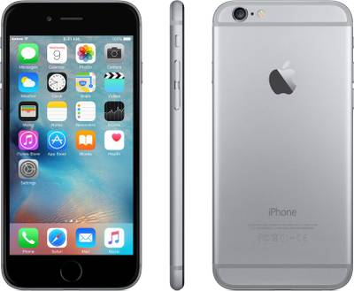Apple iPhone 6 (Space Grey, 128 GB) 