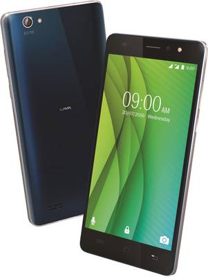 Lava X50 Plus (Blue and Silver, 32 GB)