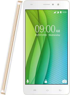 Lava X50 Plus (White and Gold, 32 GB)