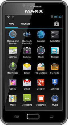 MAXX AX8 Note I (Black, 4 GB)(512 MB RAM)