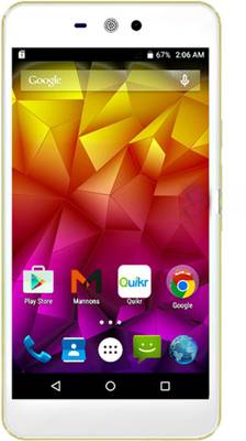 Micromax Canvas Selfie Lens Q345 Dual Sim - Champange Gold (Gold, 8 GB) 