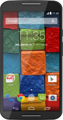 Moto X (2nd Generation) (Black Leather, 16 GB)(2 GB RAM)