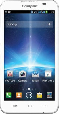 SPICE Coolpad 2 Mi-496 (White, 4 GB)(1 GB RAM)