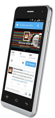 

Micromax Bolt Q324 (Silver, 4 GB)(512 MB RAM)
