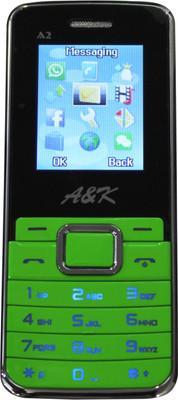 

AK Bar Phone A 2(Green, Black)
