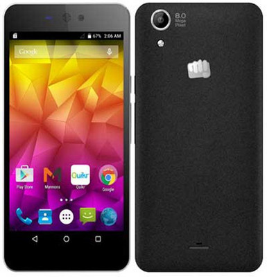 Micromax Canvas Selfie Lens (Moon Dust Grey, 8 GB)(1 GB RAM)  Mobile (Micromax)