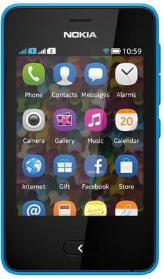Nokia Asha 501 (Cyan, 128 MB)