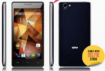 Spice Xlife 511 Pro (Black & Golden, 8 GB) 