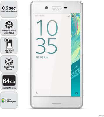 Sony Xperia X Dual Sim (White, 64 GB) 