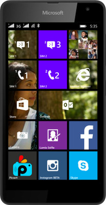 

Microsoft Lumia 535 DS (Black, 8 GB)(1 GB RAM)