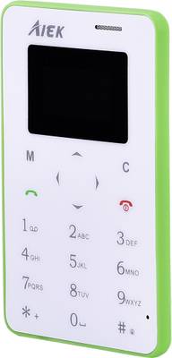 AIEK X6 Credit Card Size
