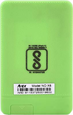 AIEK X6 Credit Card Size