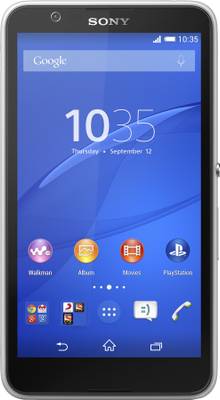 Sony Xperia E4 Dual Sim (White, 8 GB) 