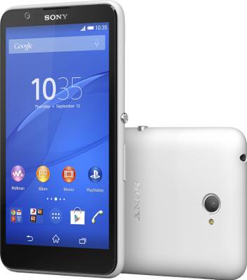 Sony Xperia E4 Dual Sim (White, 8 GB) 