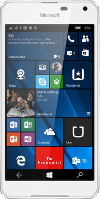 Microsoft Lumia 650 (White Light Silver, 16 GB)(1 GB RAM)