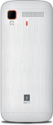 iBall 2.4 Sumo-G Dual Sim (White, Orange) 