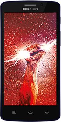 Celkon Millennia Q5K Power Black+Blue (Black+Blue, 4 GB) 