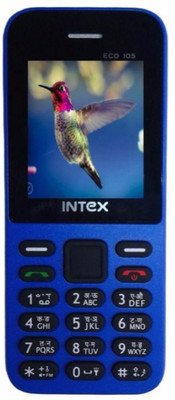 Intex Eco 105(Blue & Black)
