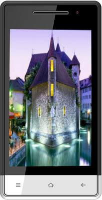 Karbonn A 6 (Black White, 104 MB)(512 MB RAM)
